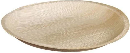 Round Palm Leaf Plates 25cm 25pcs