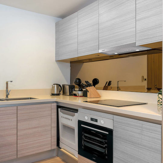 Cata Extender 600 Συρόμενος Απορροφητήρας 60cm Γκρι