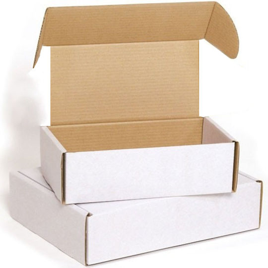 Triple Wall Packaging Box W18.6xD16.6xH7.7cm White