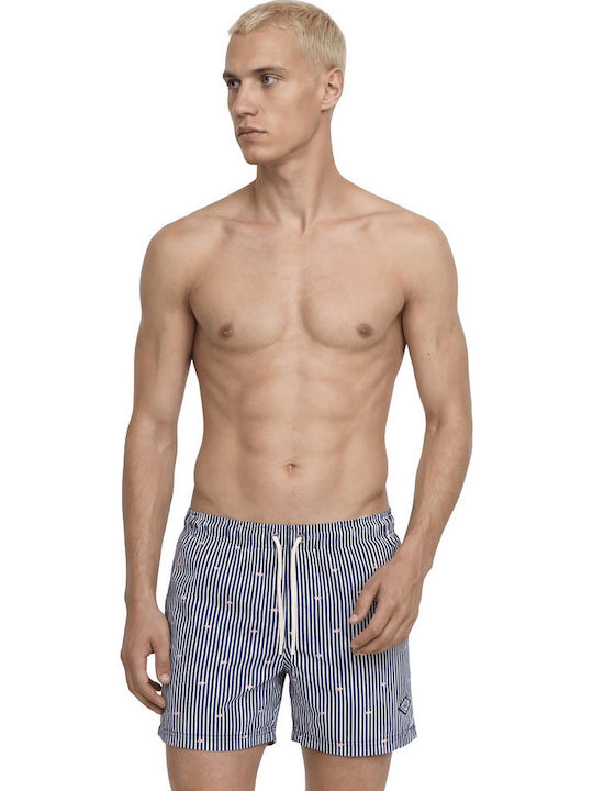 Men's Swimwear Shorts Navy Blazer Striped