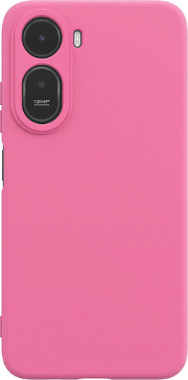 Avizar Case Redmi A7 Pro Soft-touch Silicone Fast Cover Series Fuchsia