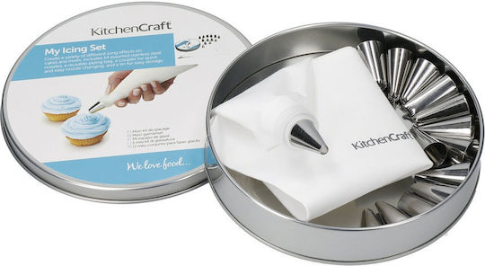 Kitchen Craft Kitchencraft Spritzbeutel Metallisch Satz 16 Stück
