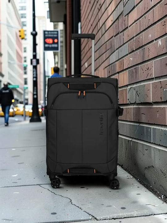 Travelite Βαλίτσα Μεσαία Μαύρο