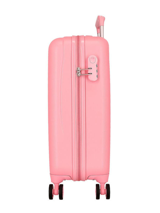 Disney Stitch Kids Cabin Hard Pink Suitcase 55cm Height