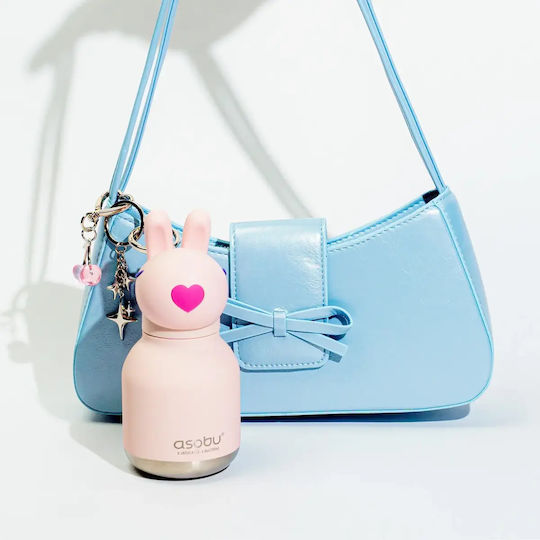 Asobu Bestie Kids Water Bottle Thermos Mini Bunny 200ml IBV44 BUNNY