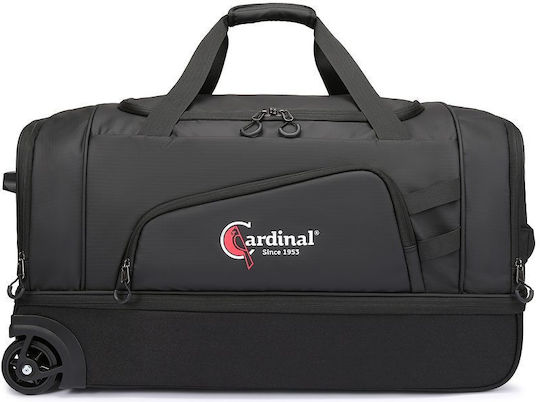 Cardinal Sak Voyage 73lt Black with Wheels Fabric L65xW32xH35cm