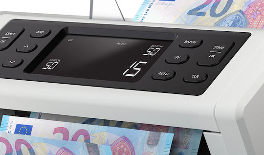 Safescan 2210 Καταμετρητής Χαρτονομισμάτων με UV Ανίχνευση Πλαστών