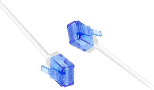 LogiLink U/UTP Cat.6a (Gigabit) Ethernet Network Cable 0.3m White