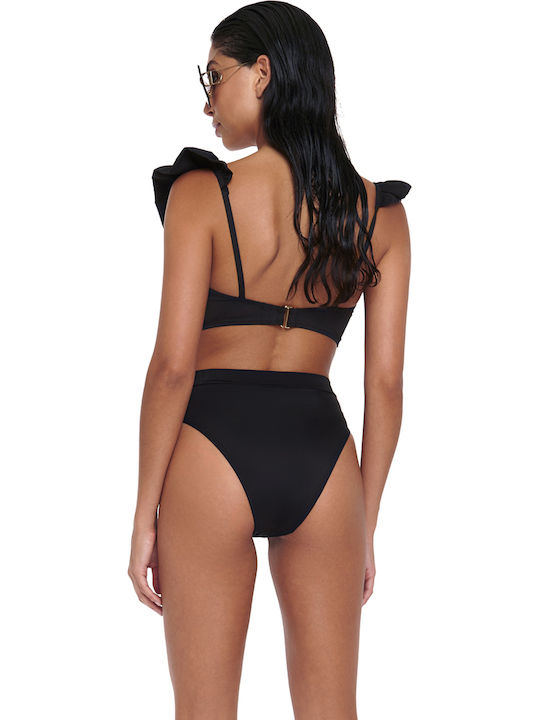 Bikini Slip High Waist Black