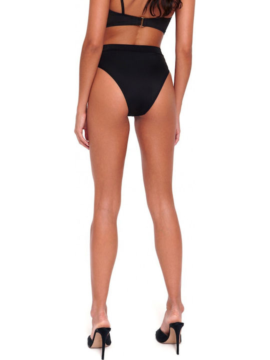 Bikini Slip High Waist Black