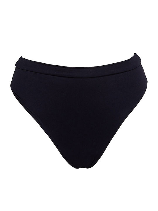Bikini Slip High Waist Black