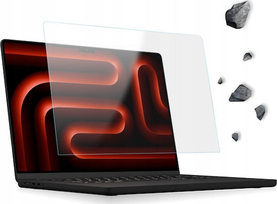 Grizzglass Hybridglass Easy Protective Film Installation Kit Included Compatible Macbook Pro 16 Inch M5 Transparent