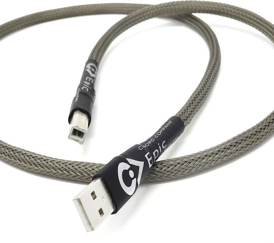 Chord USB 2.0 Cable USB-A male - USB-B male 1m