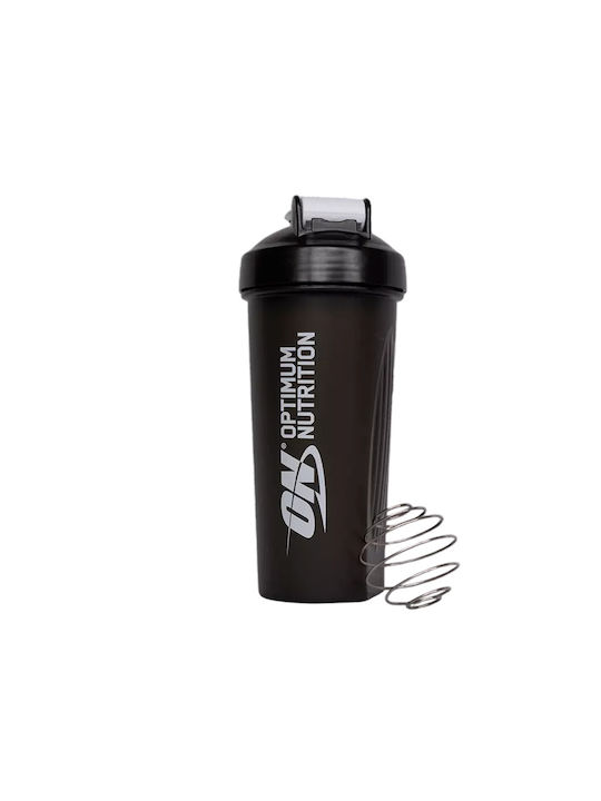 Optimum Nutrition Shaker Πρωτεΐνης 600ml Πλαστικό Μαύρο