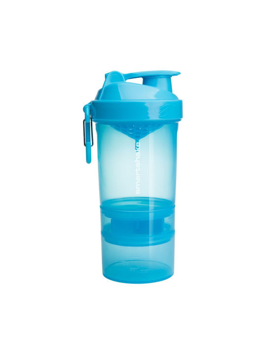 SmartShake Original2Go 3313 Plastic Protein Shaker 600ml Blue