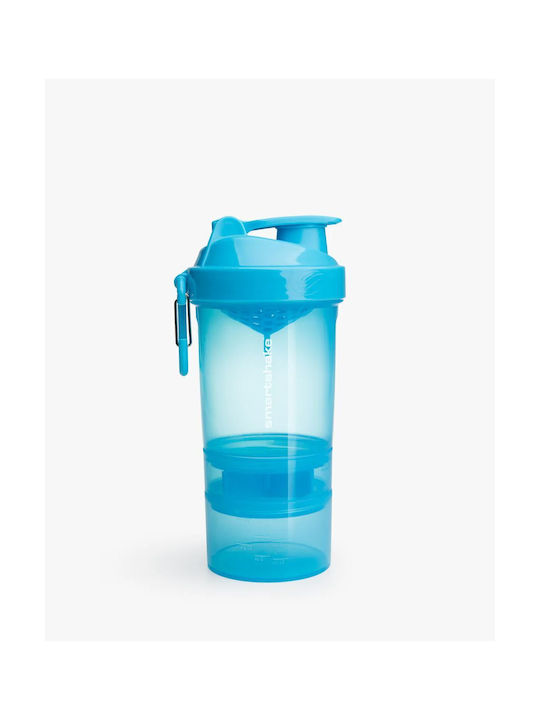 SmartShake Original2Go 3313 Plastic Protein Shaker 600ml Blue