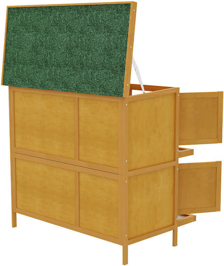 Pawhut Cuișcă Rozătoare 97x44x91cm