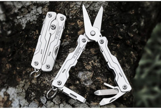 NexTool Sailor Πολυεργαλείο Μπρελόκ Μπεζ σε Θήκη