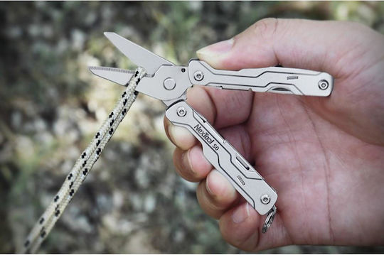 NexTool Sailor Πολυεργαλείο Μπρελόκ Μπεζ σε Θήκη