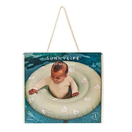 Sunnylife Σωσίβιο Swimtrainer Πράσινο