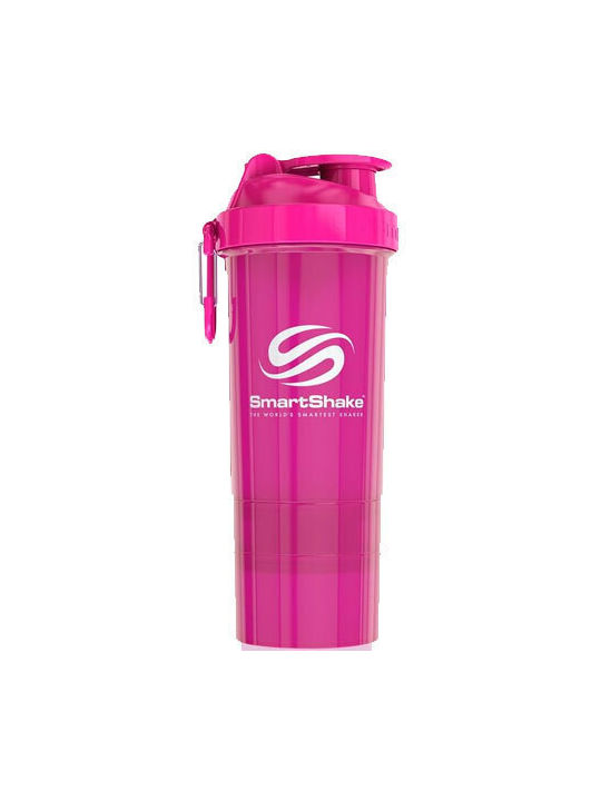 SmartShake Shaker Πρωτεΐνης 500ml Πλαστικό Ροζ
