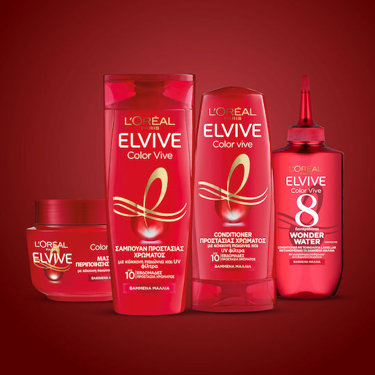 L'Oreal Paris Elvive Color Vive Wonder Σετ Περιποίησης Μαλλιών Διατήρησης Χρώματος για Βαμμένα Μαλλιά με Σαμπουάν 2τμχ