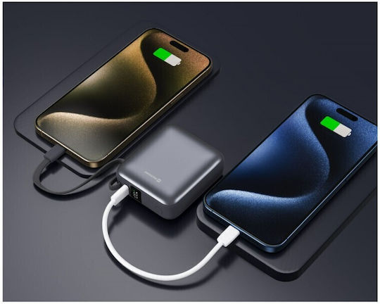 Swissten Space Power Bank 10000mAh 35W with USB-C Port Silver