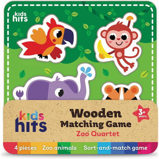 Puzzle Din Lemn Pentru Copii Pegged Kids Hits