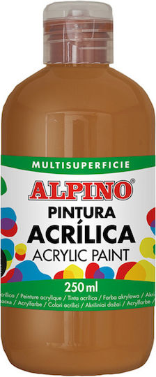 Alpino Акрилна Боя 250ml Alpino Кафява