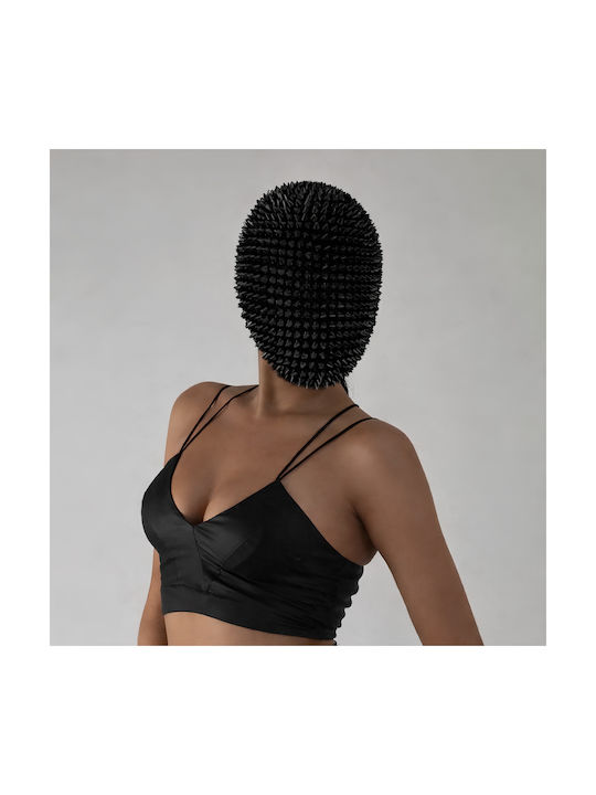 Resteq Latex Maske Dornen Schwarz Ein Originelles Accessoire Cosplay Themenveranstaltungen
