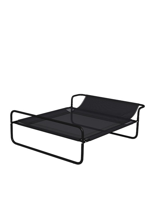 Pawhut Elevated Dog Bed Black 106x81cm