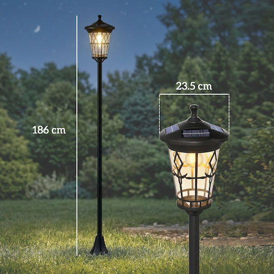 Outsunny Solar Road Light 3W 50lm Warm White with Photocell IP44
