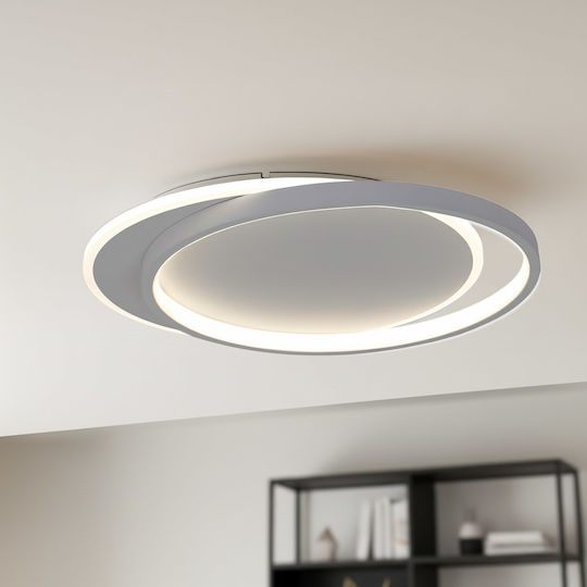 Eko Light Luminiță De Tavan Montată 45cm Albă Cu LED Integrat