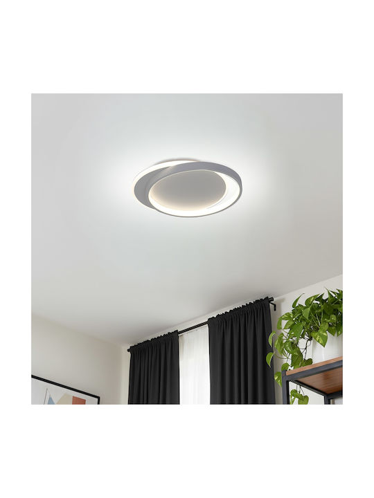 Eko Light Mount Ceiling Light 45cm White With Integrated LED