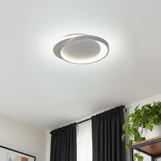 Eko Light Luminiță De Tavan Montată 45cm Albă Cu LED Integrat