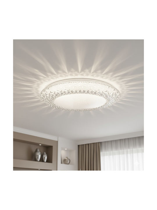 Eko Light White Mount Ceiling Light With Integrated LED