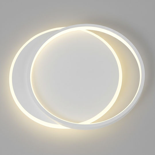 Eko Light Luminiță De Tavan Montată 45cm Albă Cu LED Integrat