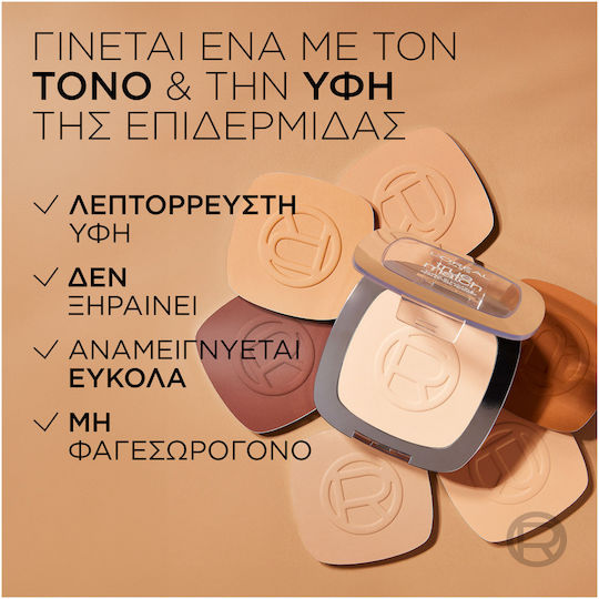 L'Oreal Paris True Match Πούδρα R1/C1 Rose Ivory 9gr