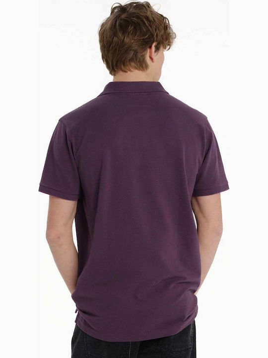 Emerson Polo T-shirt Μωβ