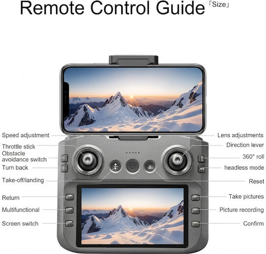 Profindustry A14 Pro Max Drone με 8K Κάμερα