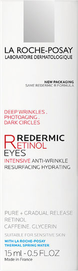 La Roche Posay Redermic R Eye Cream for Anti-Aging and Dark Circles 15ml