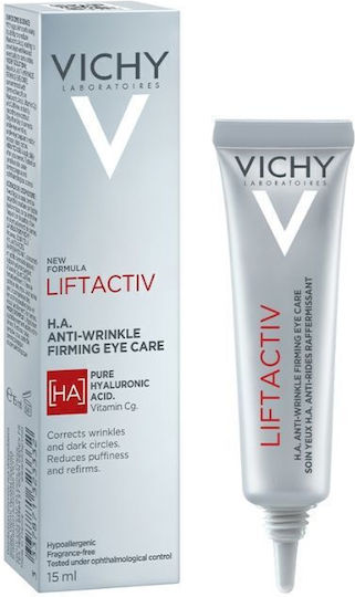 Vichy Liftactiv Hyaluronic Specialist H.A Eye Cream for Anti-Ageing & Eye Bags 15ml