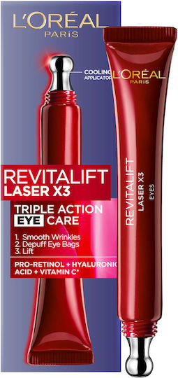 L'Oreal Paris Revitalift Laser Renew Eye Cream for Moisturizing and Anti-Aging 15ml