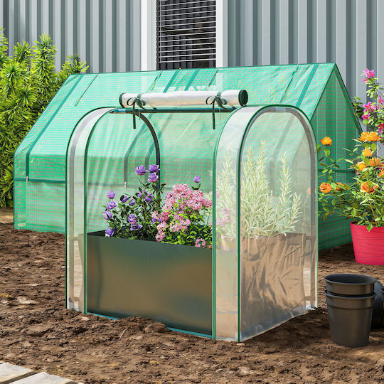 Outsunny 84H-436V00DG Greenhouse 68x50x70cm