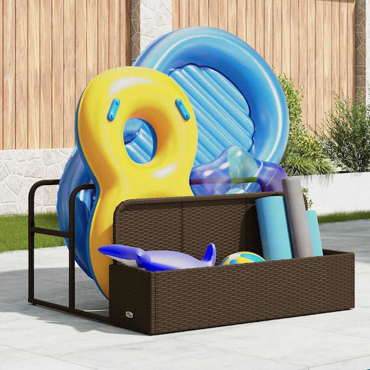 vidaXL Pool Accessories 110x100x57 cm Brown