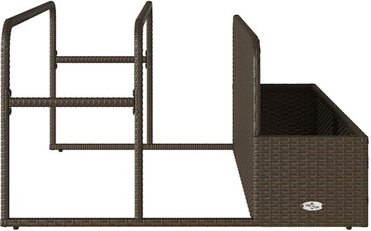 vidaXL Pool Accessories 110x100x57 cm Brown