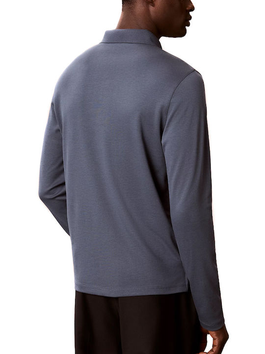 Calvin Klein Polo Herrenblusen Blau