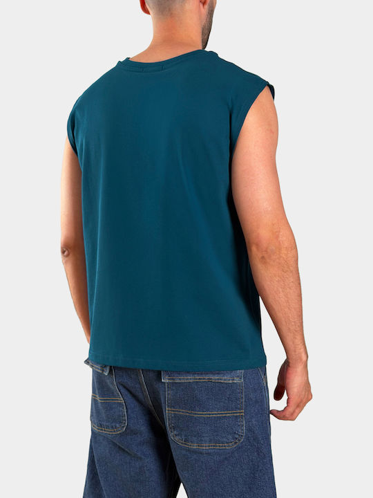 Petrol Blue Blouse