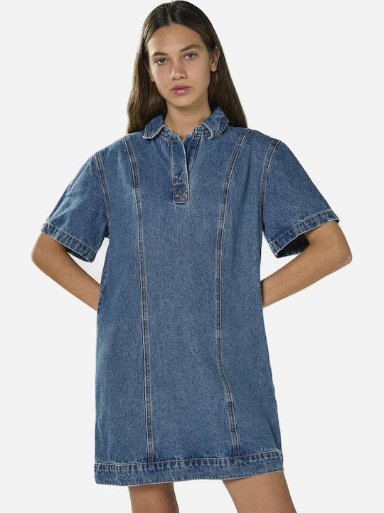 Glamorous Denim Dress All Day Blue