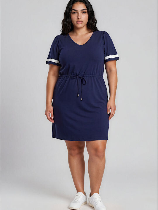 Summer Mini Dress Blue